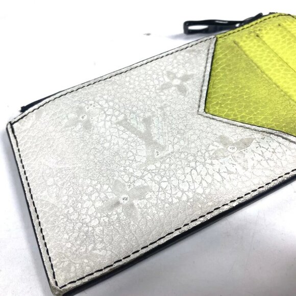 LOUIS VUITTON M81314 Coin card holder Wallet Fragment Coin Case coin purse - Picture 9 of 11